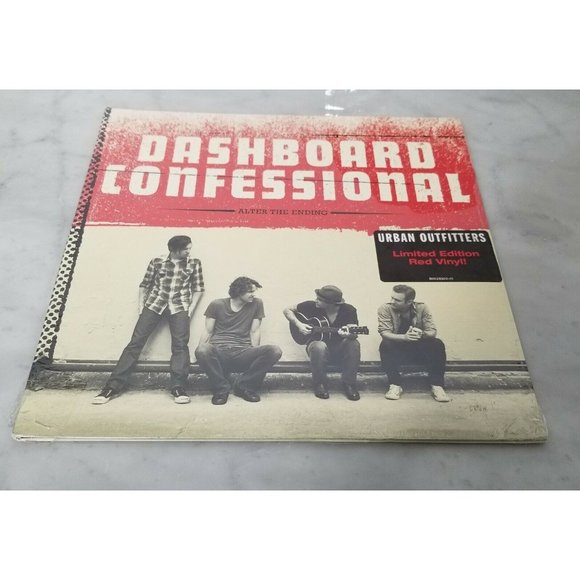 Dashboard Confessional Alter The Ending LP Limited Red Vinyl Record Album New - Picture 2 of 5